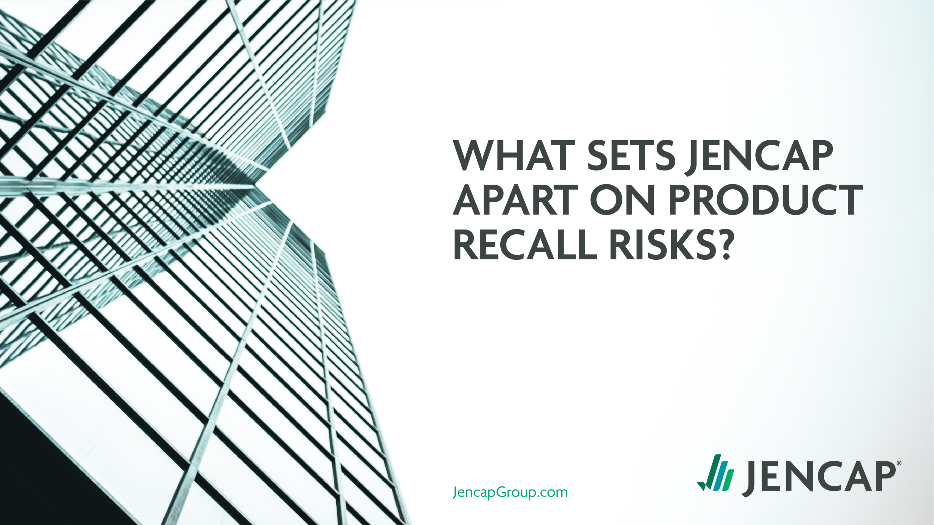 What sets Jencap apart on Product Recall Risks?