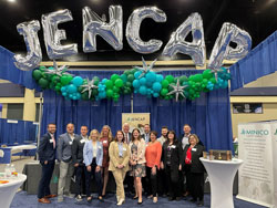 Jencap at an industry event